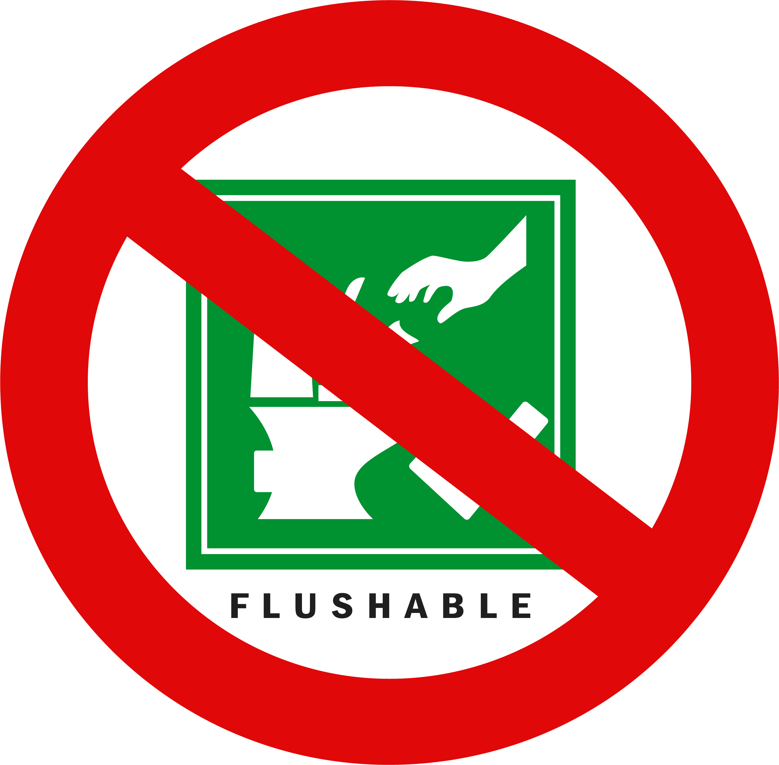 antiflushable