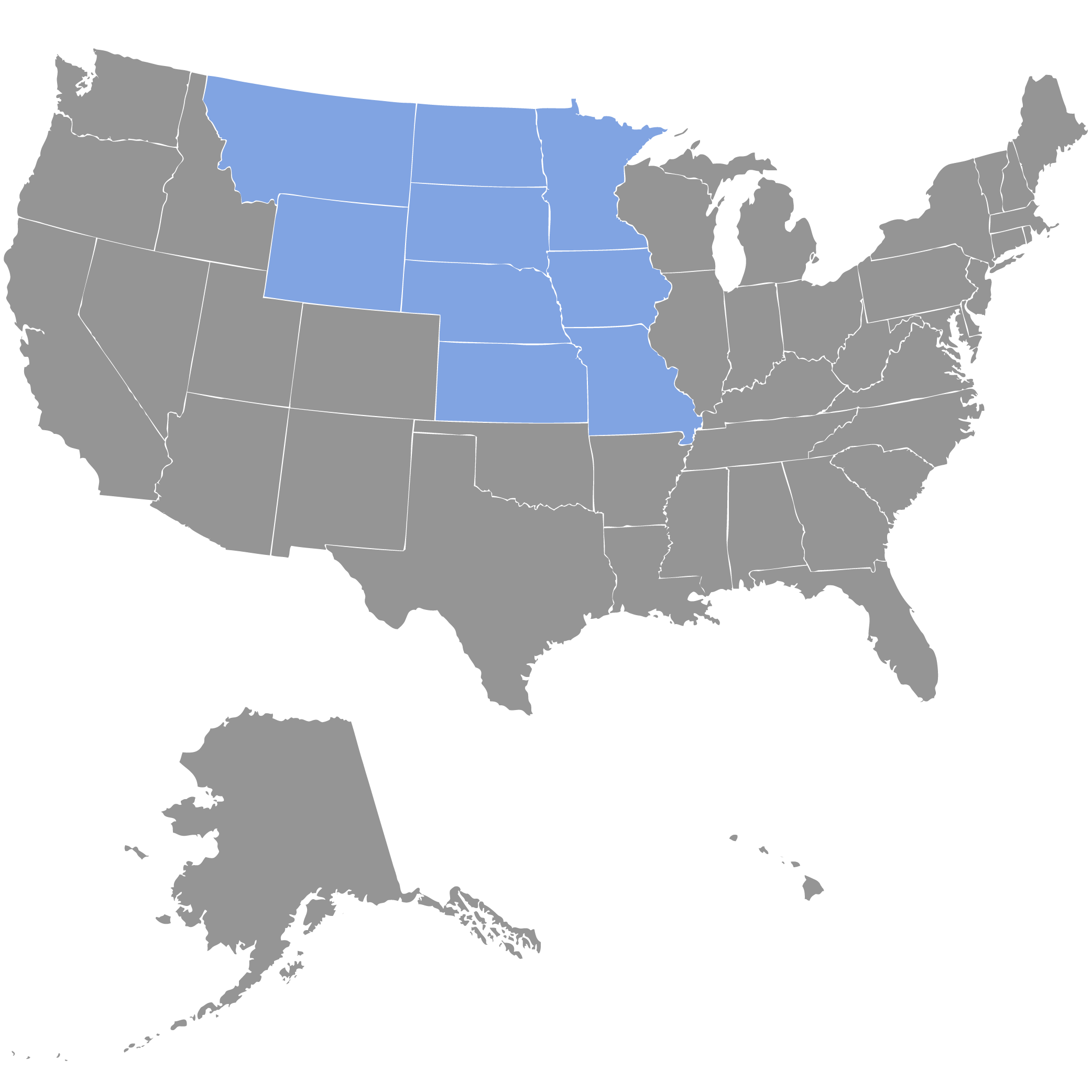 midwest asssitance us vector map 1