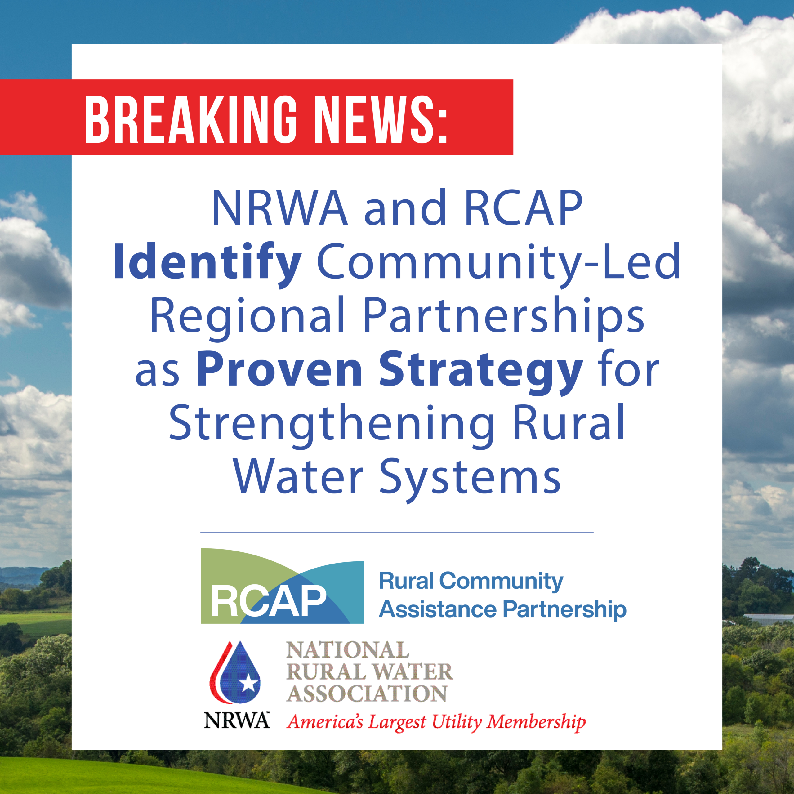 NRWA and RCAP Release Regionalization White Paper
