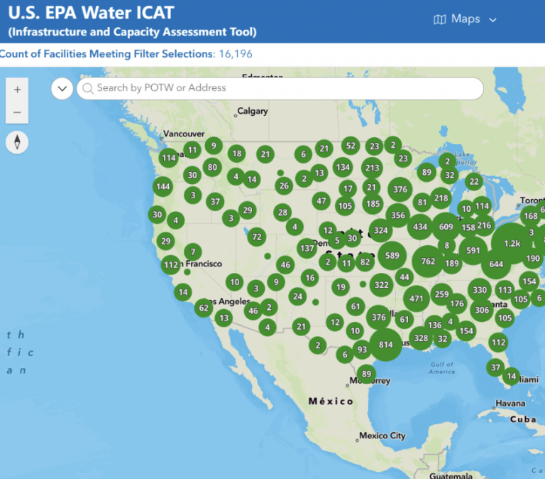 US EPA – Water Infrastructure and Capacity Assessment Tool